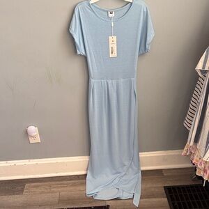 Sky Blue Maxi Dress
